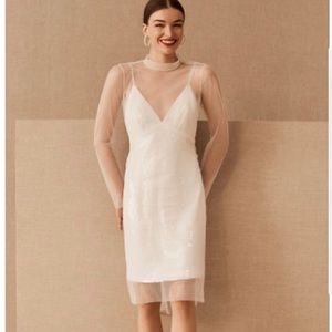 BHLDN Amsale Clarissa Dress size 8 NWOT